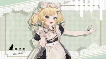 动漫少女女仆舞蹈动态壁纸