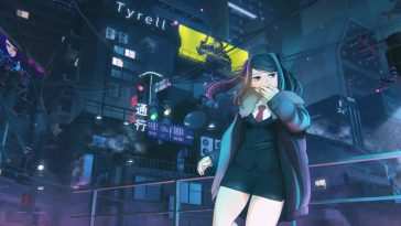赛博朋克城市动态壁纸：Jill夜生活