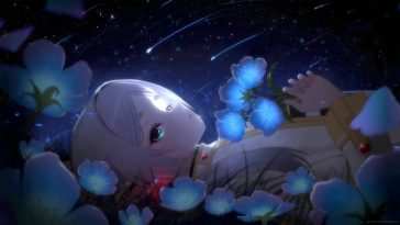 Frieren 星空花田动态壁纸
