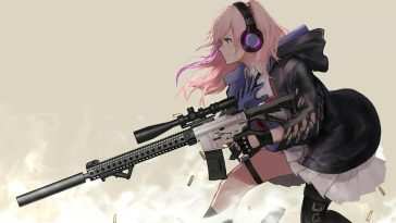 ST AR-15动漫少女动态壁纸