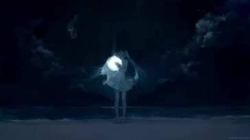Hatsune Miku怀旧之夜动态壁纸