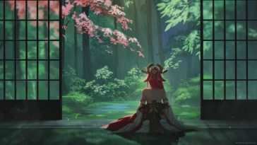 《原神》Yae Miko赏雨动态壁纸