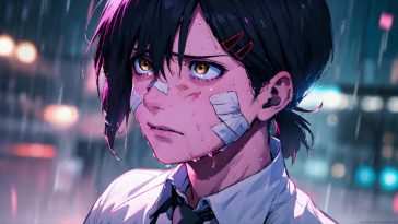 动漫动态壁纸：Kobeni《 Literally Me Chainsaw Man》