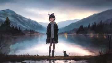 动漫猫咪动态壁纸