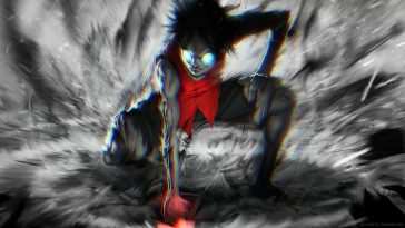 One Piece 动漫动态壁纸：路飞第二Gear