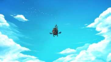 《魔法城堡》动态天空壁纸