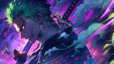 One Piece 动态壁纸：索隆愤怒瞬间