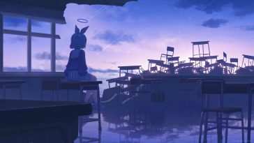 天空之境蓝档案动态壁纸