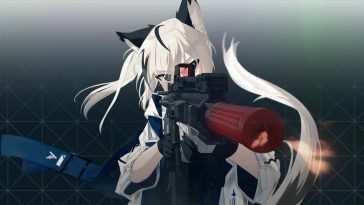 动漫狐狸女孩射击动态壁纸