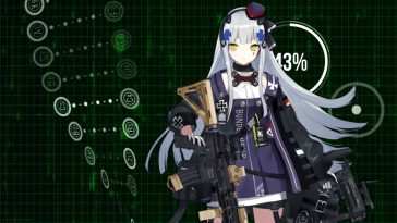 HK416动漫少女动态壁纸