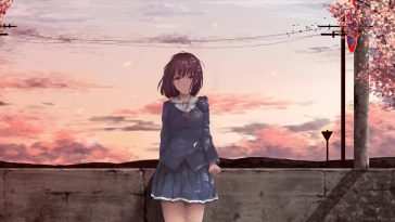 动漫少女动态壁纸：如何培养无聊的女友