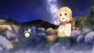 Itsuki Inubouzaki 温泉浴动态壁纸