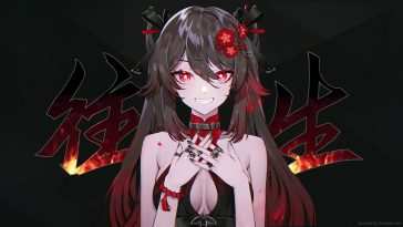 《原神》胡桃微笑动态壁纸