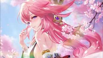 《原神》Yae Miko娇羞动态壁纸