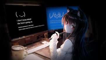 动漫女孩直播动态壁纸