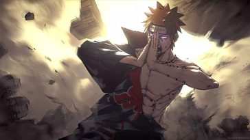 动漫动态壁纸： Pain Nagato 招来术