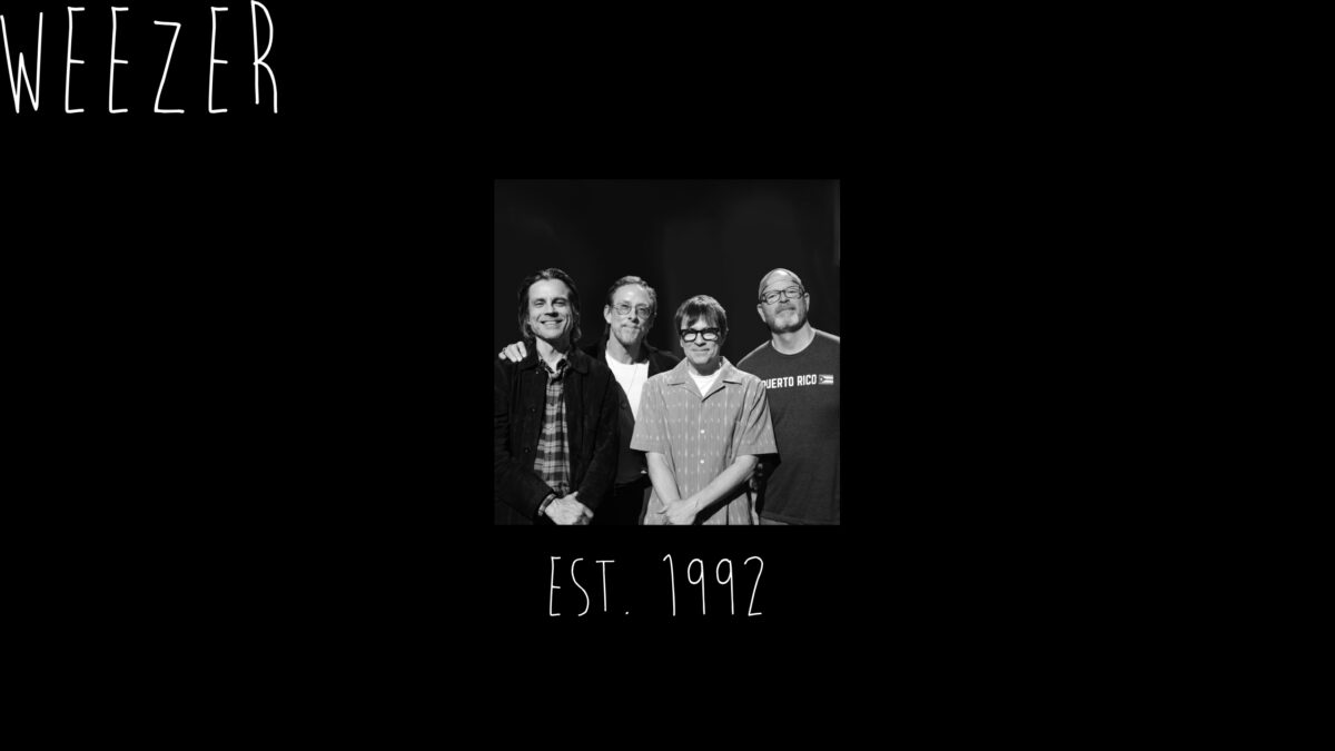 Weezer乐队经典黑白壁纸