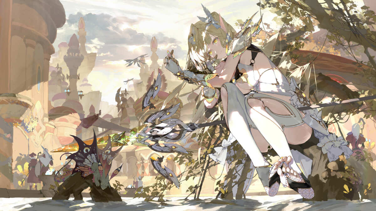 奇幻少女与精灵