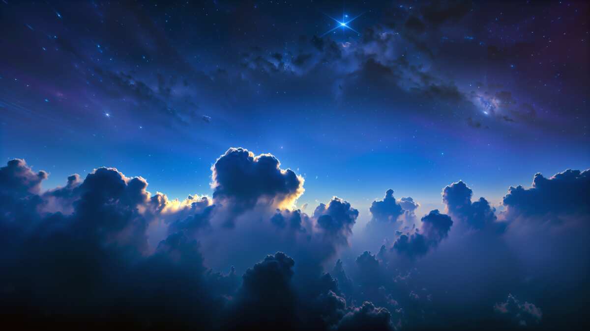 星空云海