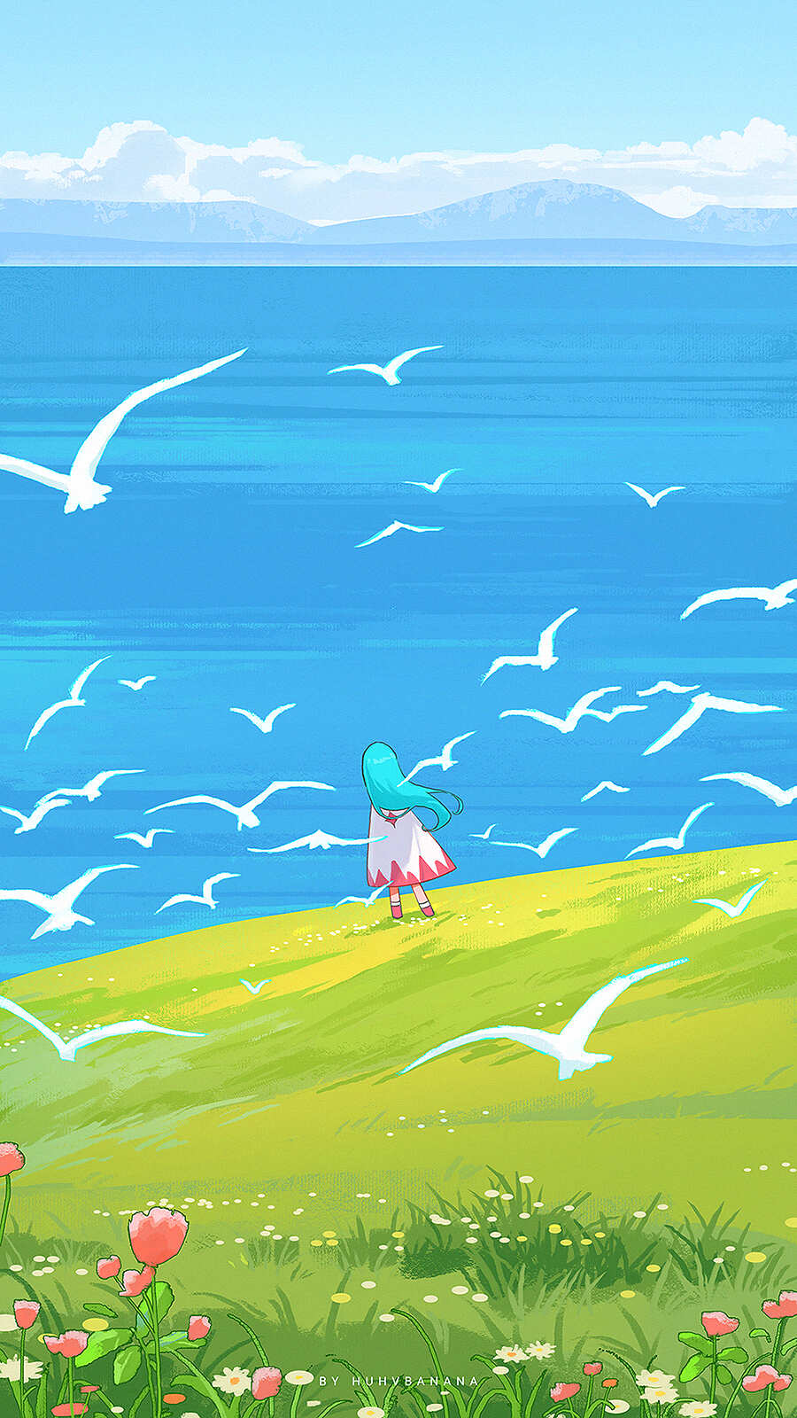 海风轻拂