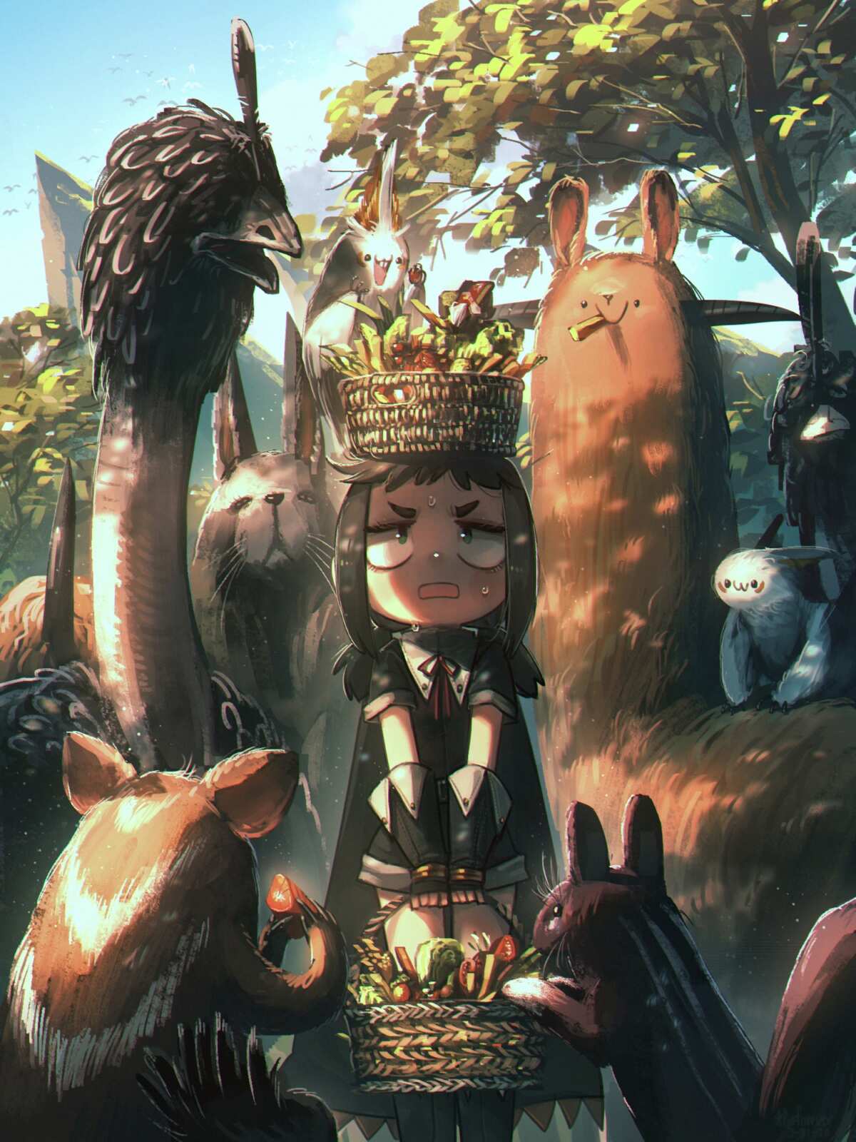 奇幻森林少女