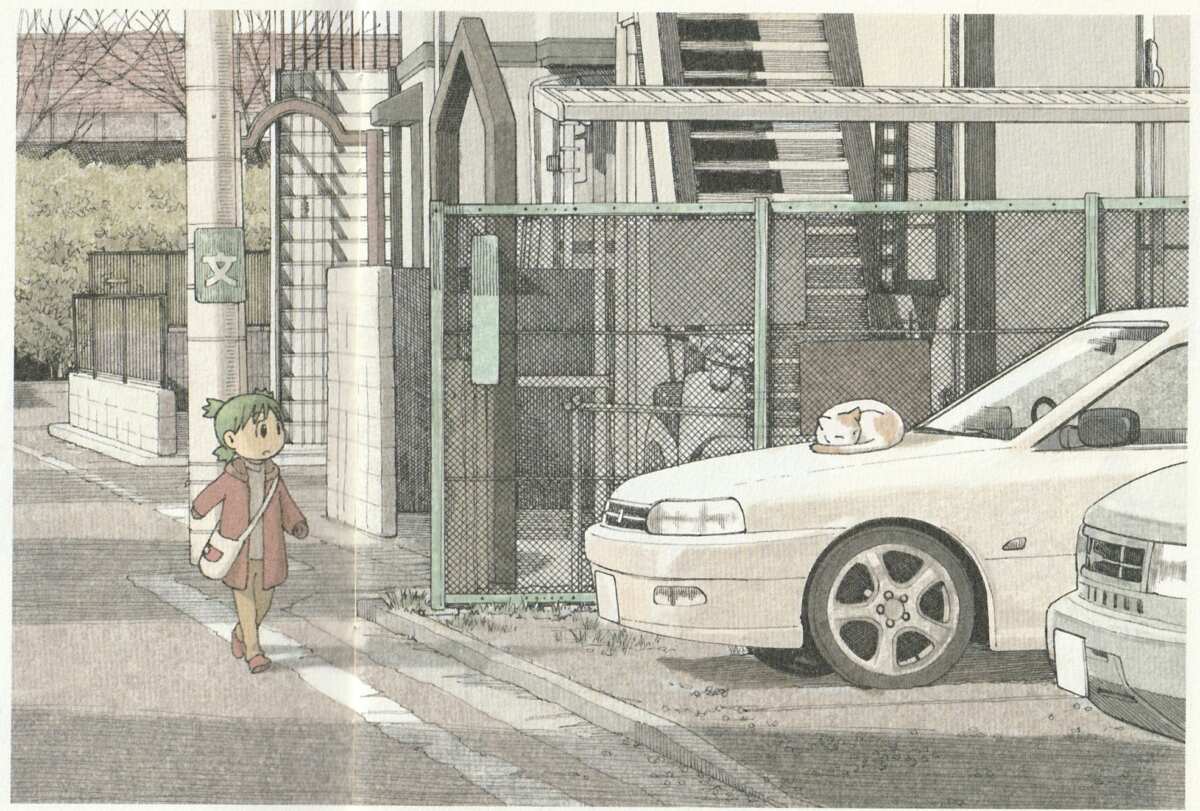 治愈系猫咪与小女孩