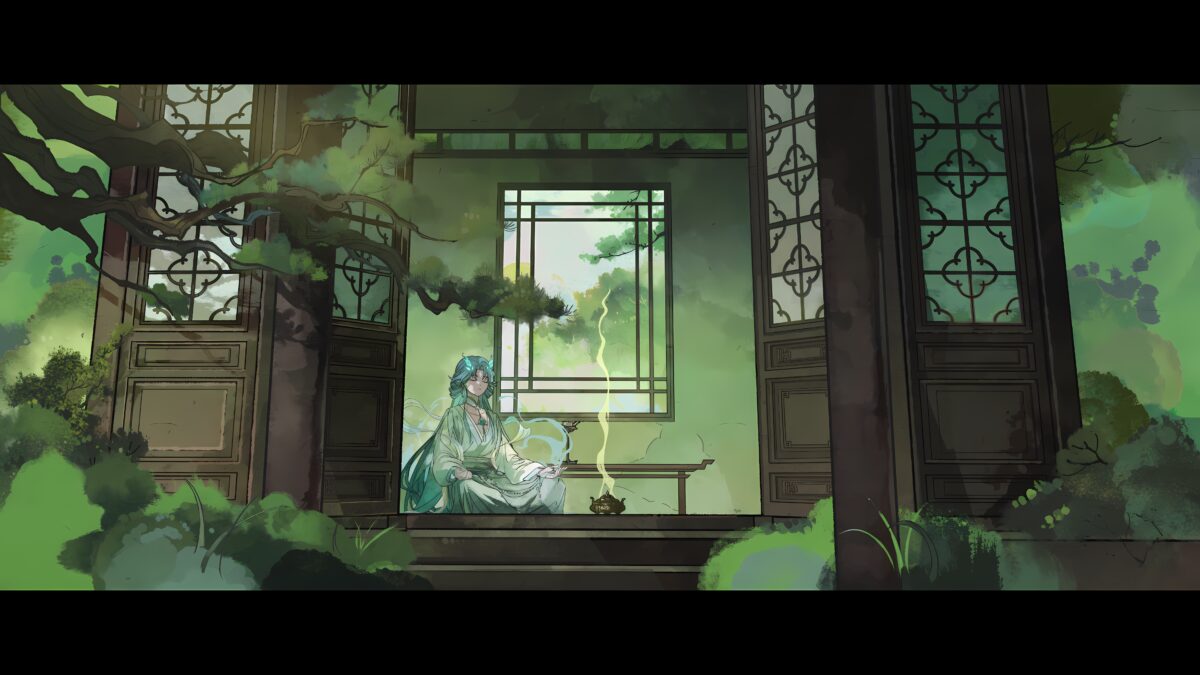 绿色仙子壁纸