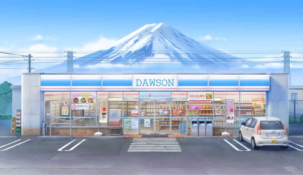 富士山下的便利店