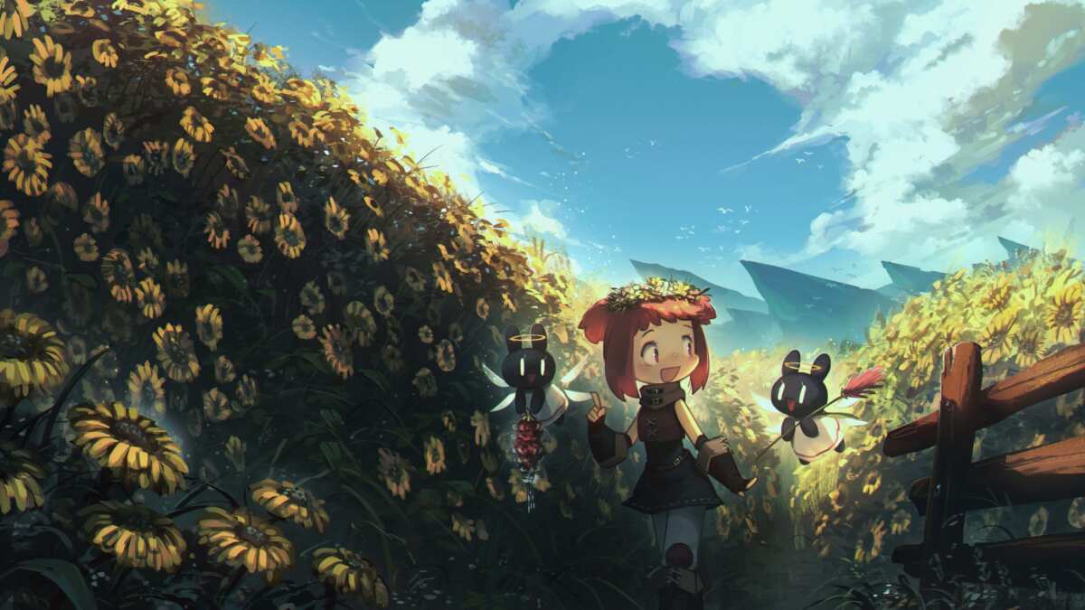 梦幻花海