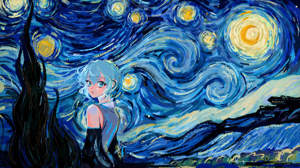 星夜下的沉思