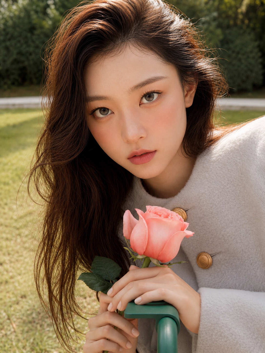 玫瑰与自然