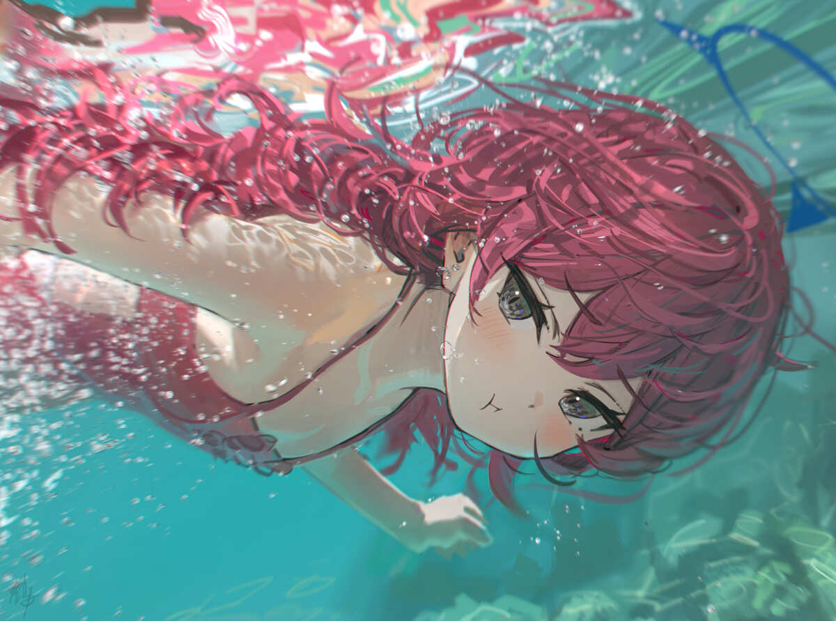 水下少女