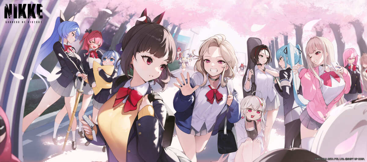樱花下的少女们