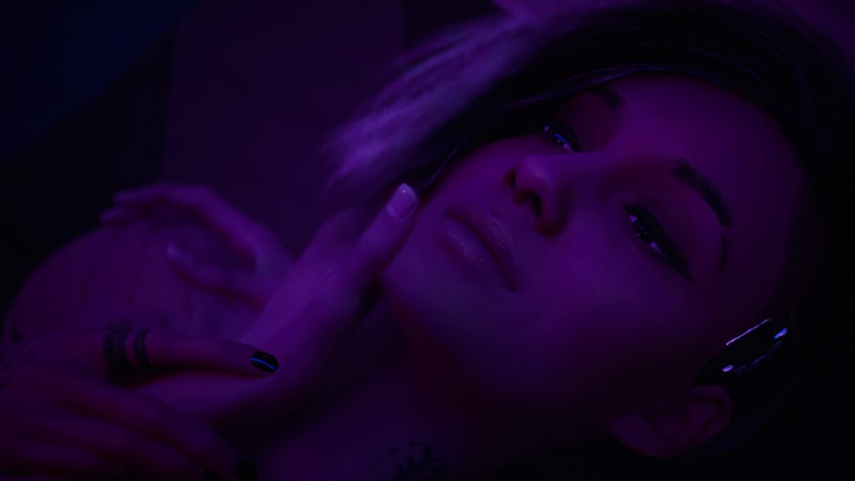 赛博朋克风格美女