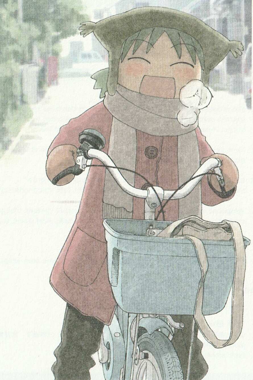 雪中骑行