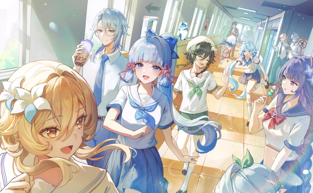 《原神》角色校园生活