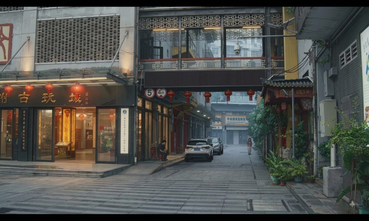 古街夜色