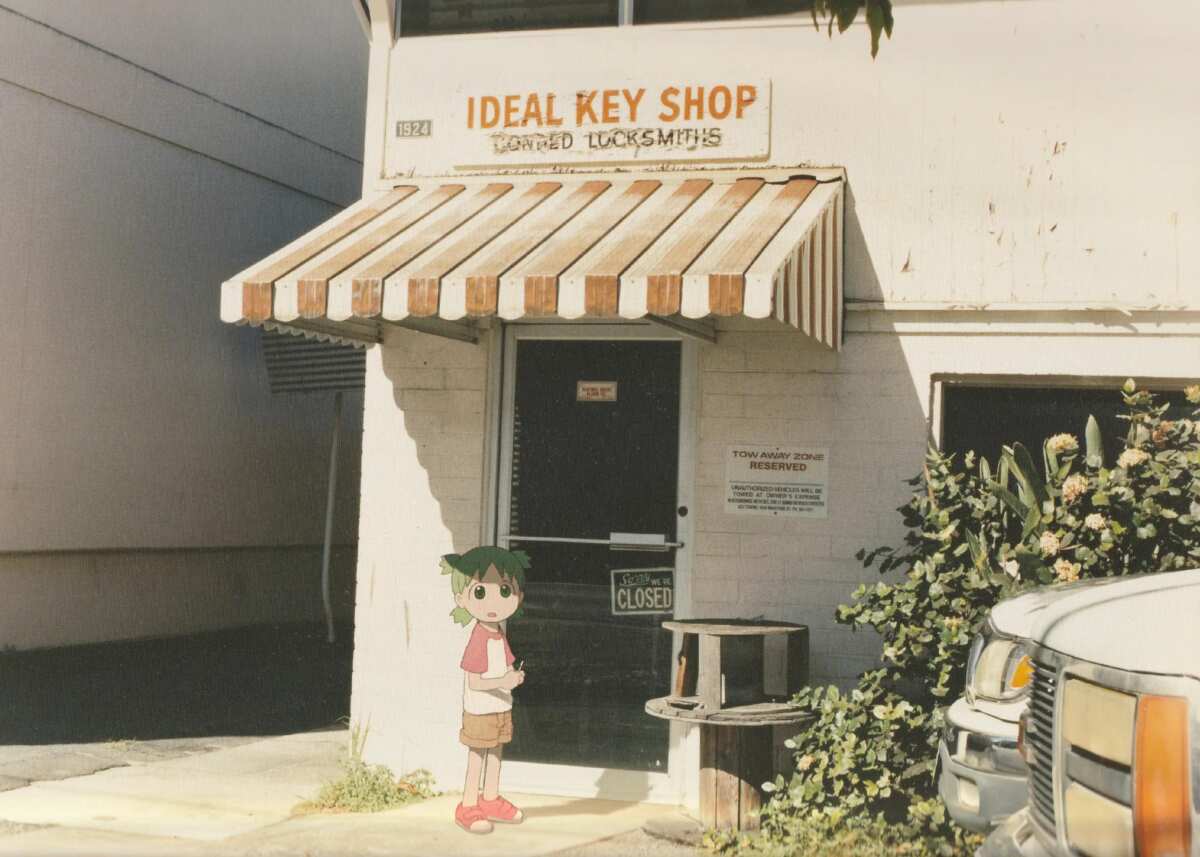 治愈系卡通角色与理想钥匙店