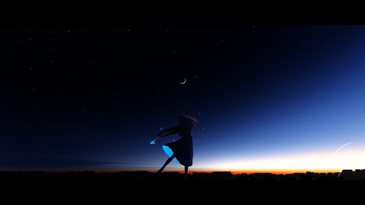星空下的舞者