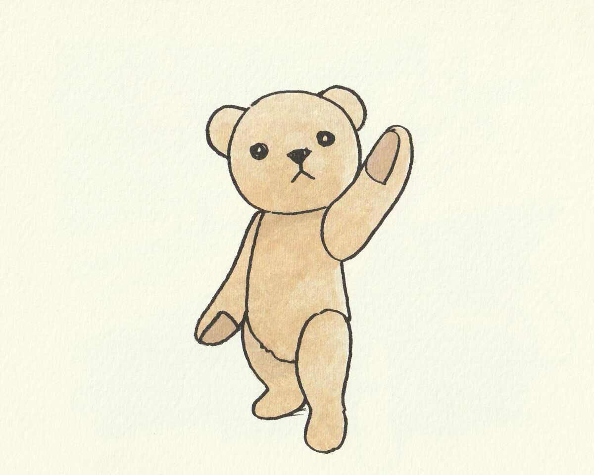 治愈系小熊卡通壁纸