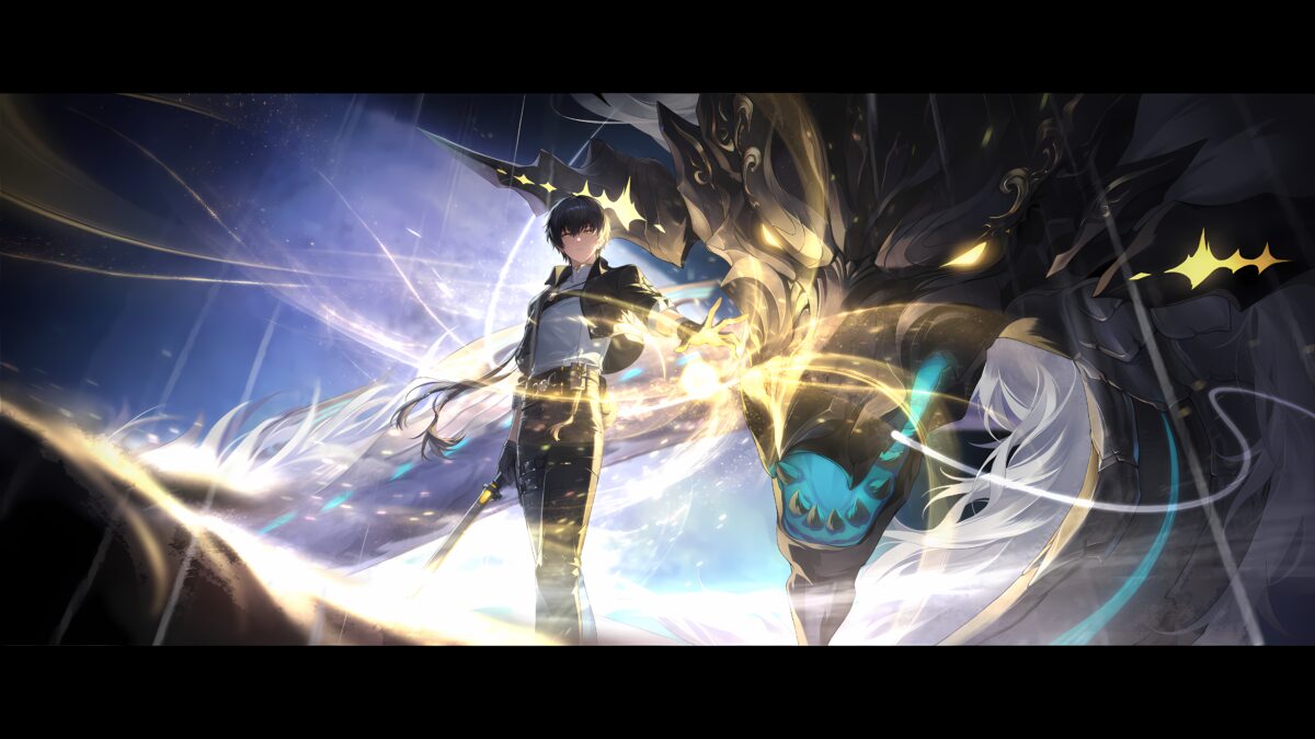 神秘战士与巨龙