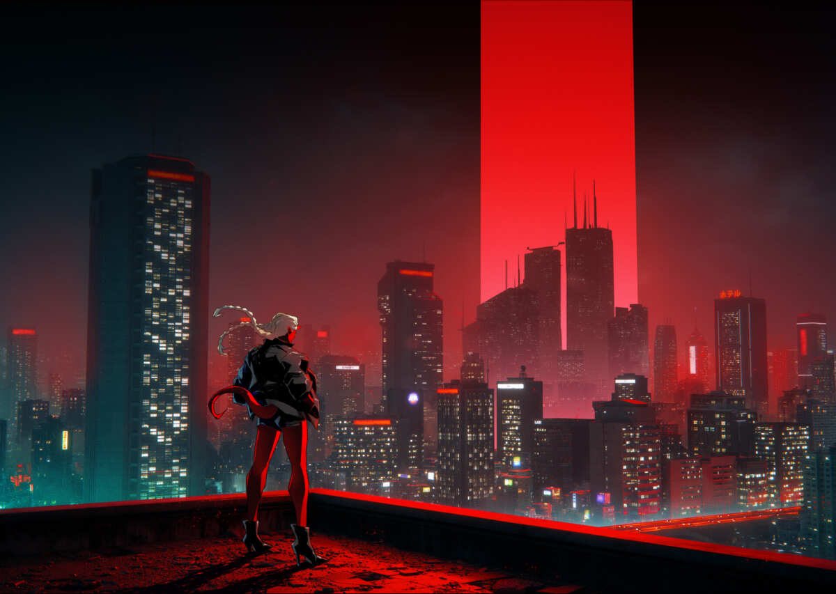 霓虹都市夜色
