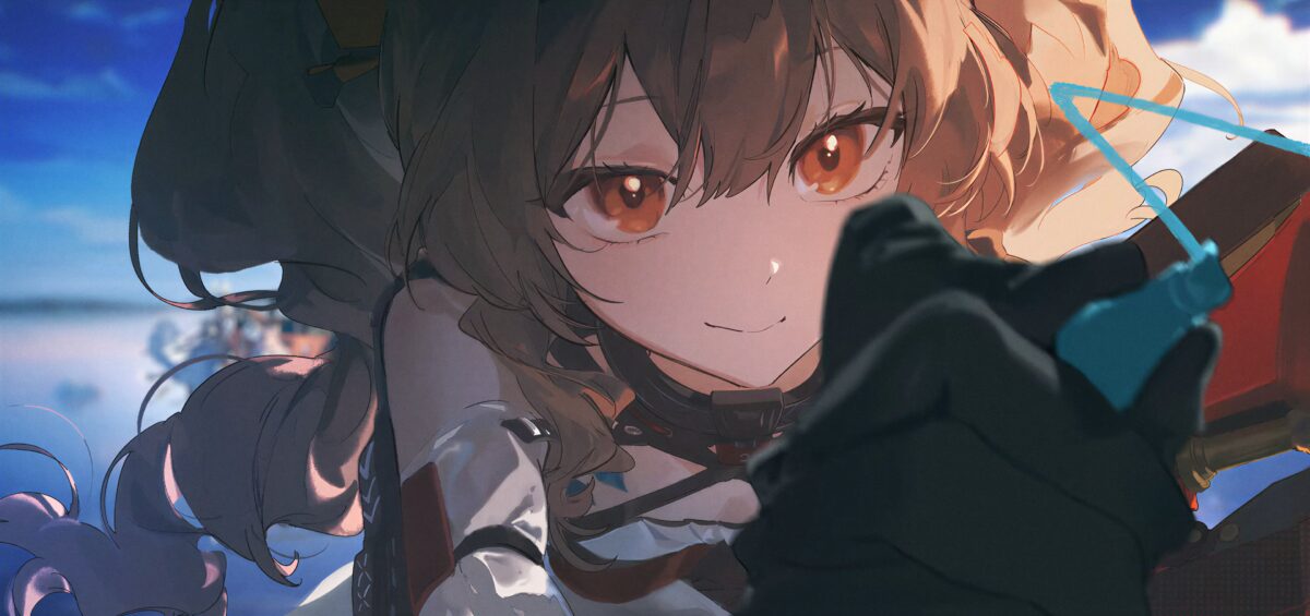 长发红眼少女