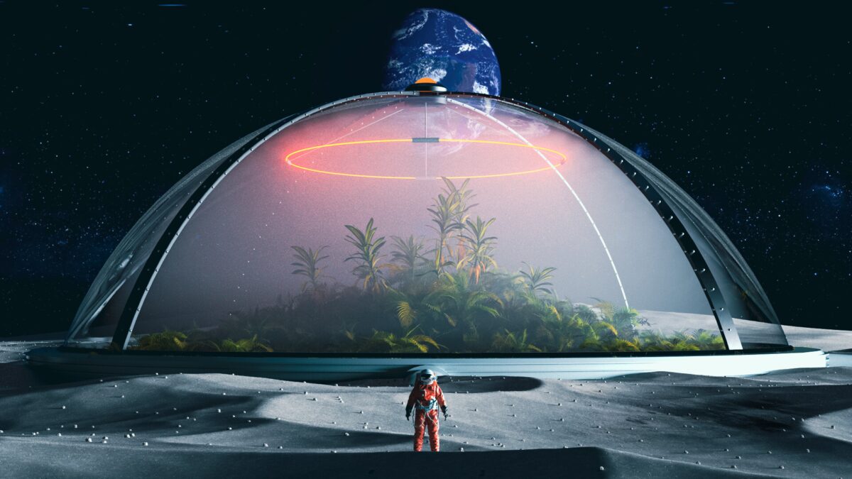 月球基地科幻壁纸