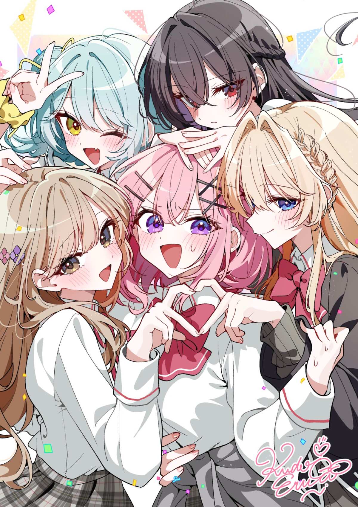 可爱少女动漫壁纸