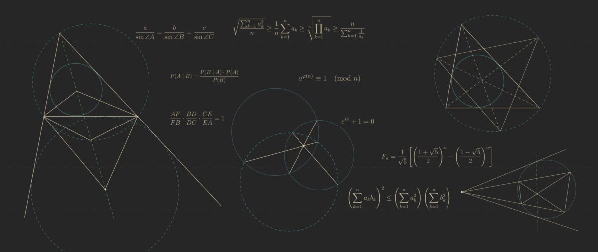 数学公式与几何图形