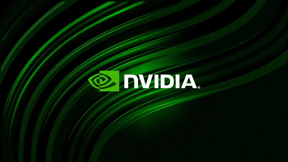 NVIDIA科技抽象绿光动态壁纸