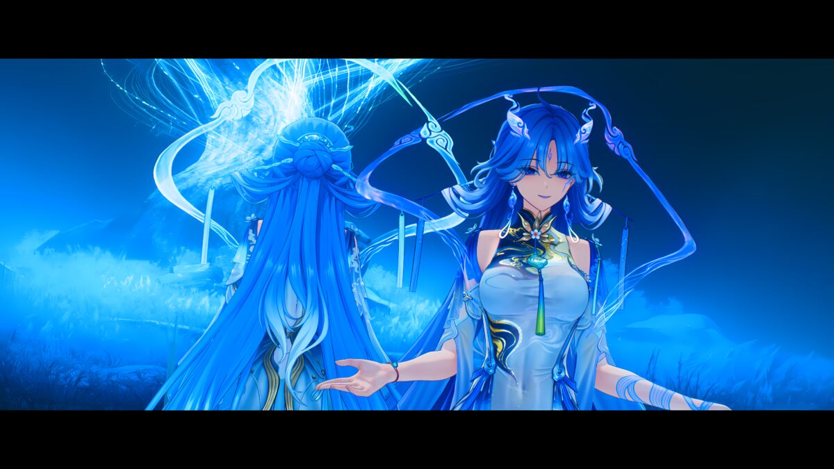 蓝色幻想角色壁纸