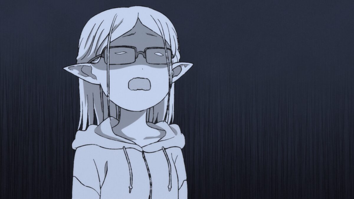 精灵眼镜少女壁纸