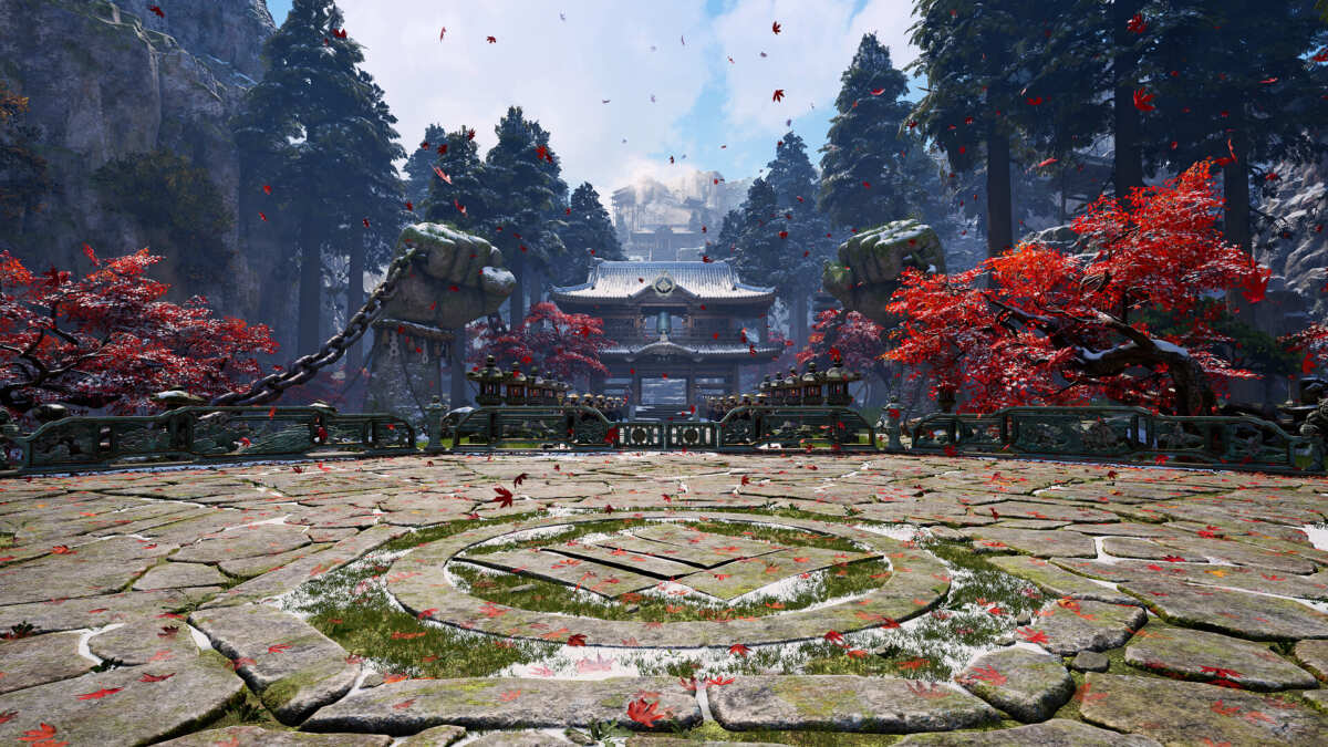 秋日古风寺庙壁纸
